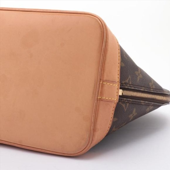 Louis Vuitton Alma Pm Brown Monogram Canvas Tote - Picture 6 of 10